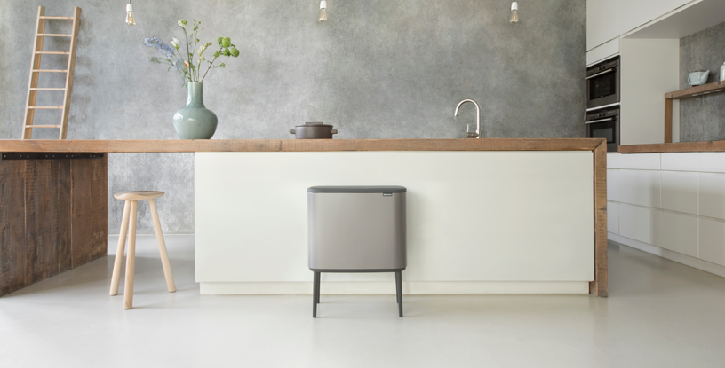 Brabantia Çöp Kutusu 36 lt Dokunmatik Bo Touch Platinium 315787