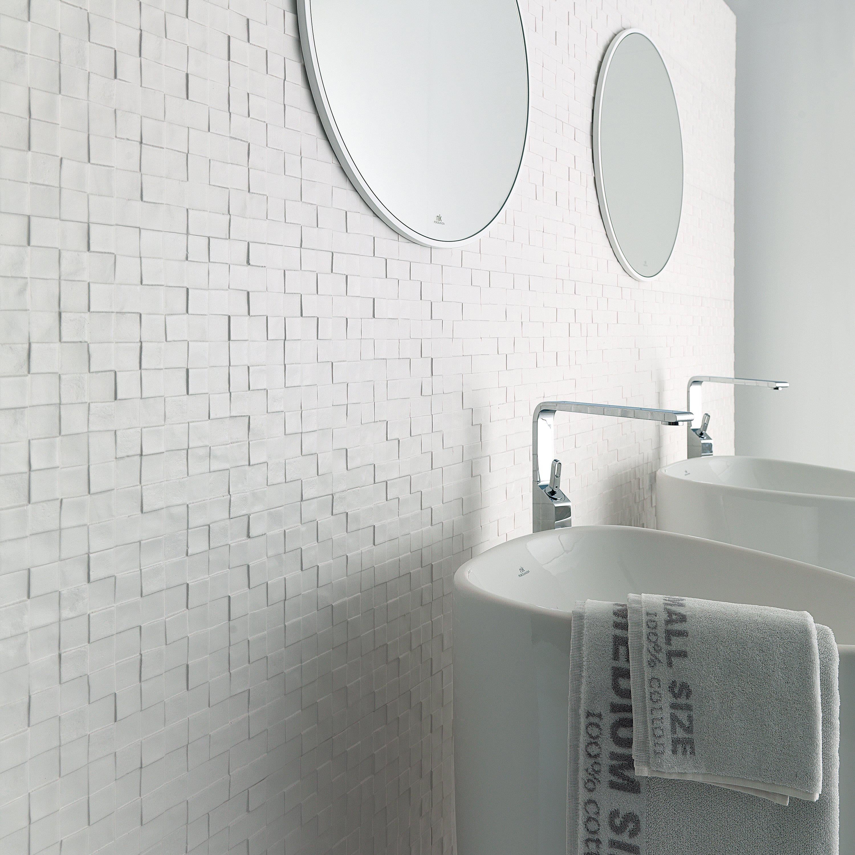 Porcelanosa Duvar Karosu Mosaico Zen Blanco 31,6 x 90 cm
