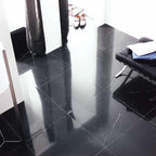 Porcelanosa Yer Karosu Negro Marquina  59.6 x 59.6 cm