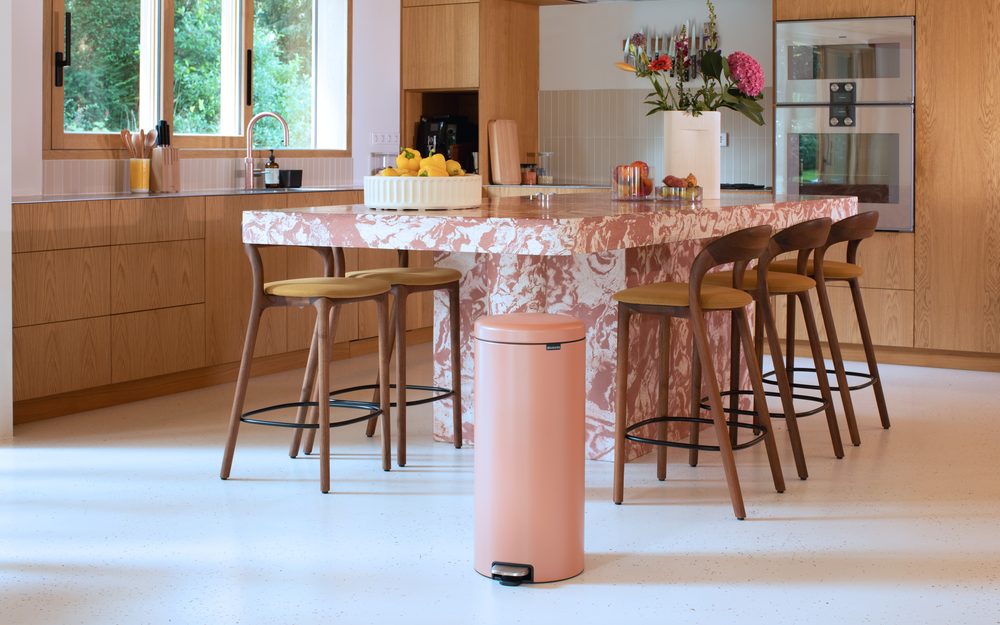 Brabantia Çöp Kutusu 30 litre Newicon Pedallı Warm Copper 238741