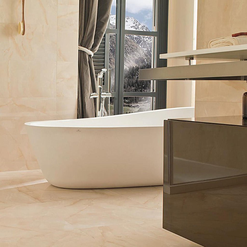 Porcelanosa Yer Karosu Onice Marfil  59.6 x 59.6 cm