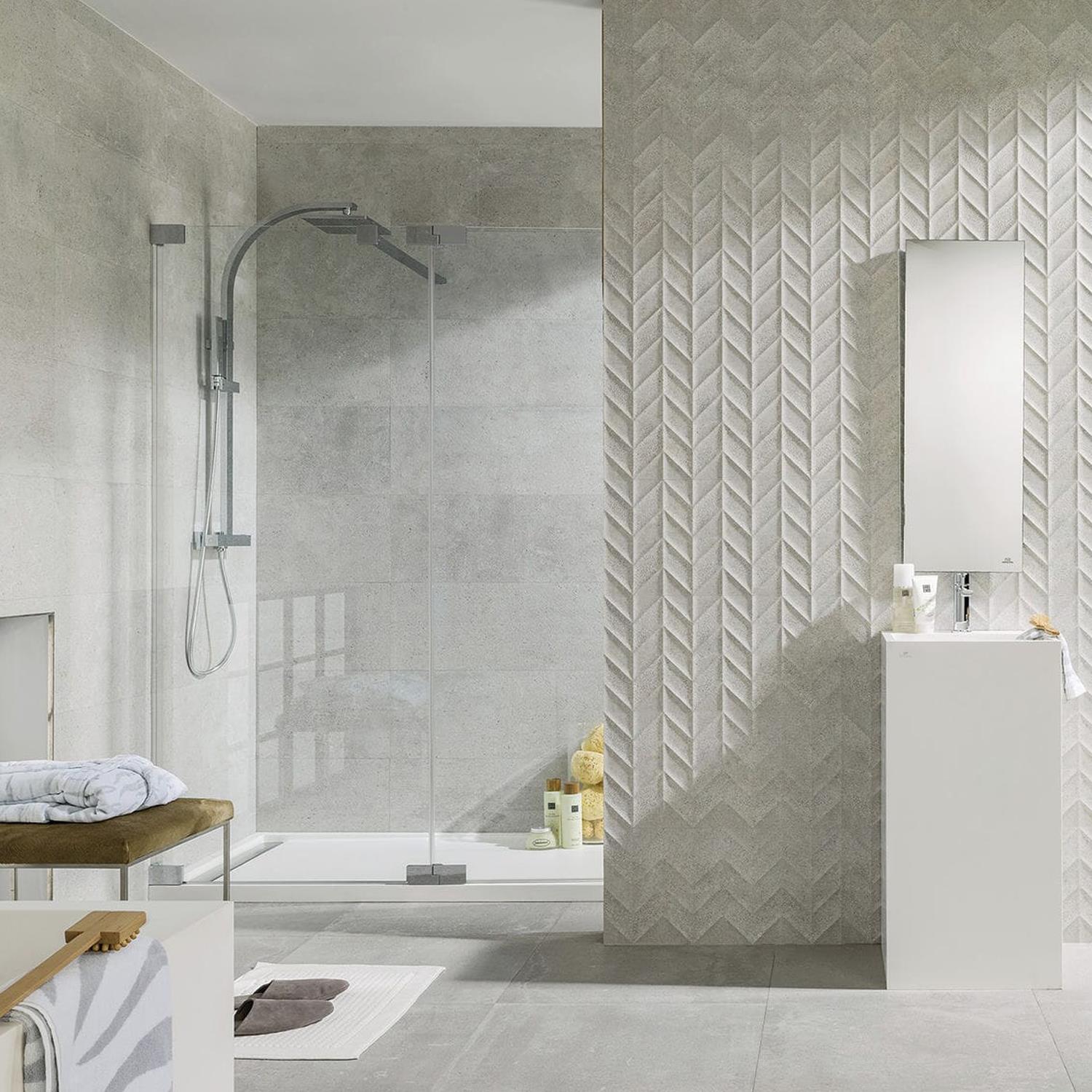 Porcelanosa Duvar Karosu Dover Acero  31,6 x 90 cm