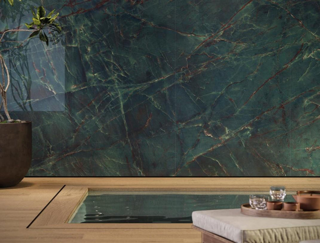 Porcelanosa Duvar Seramiği Emerald Green Parlak 120 x 270 cm