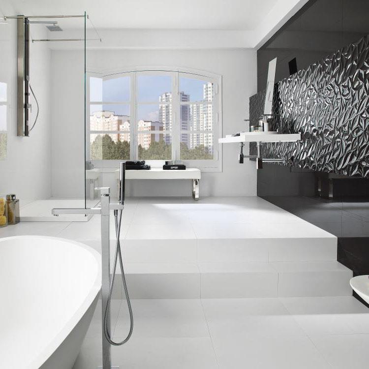 Porcelanosa Yer Karosu Marmi Blanco  43,5 x 43,5 cm