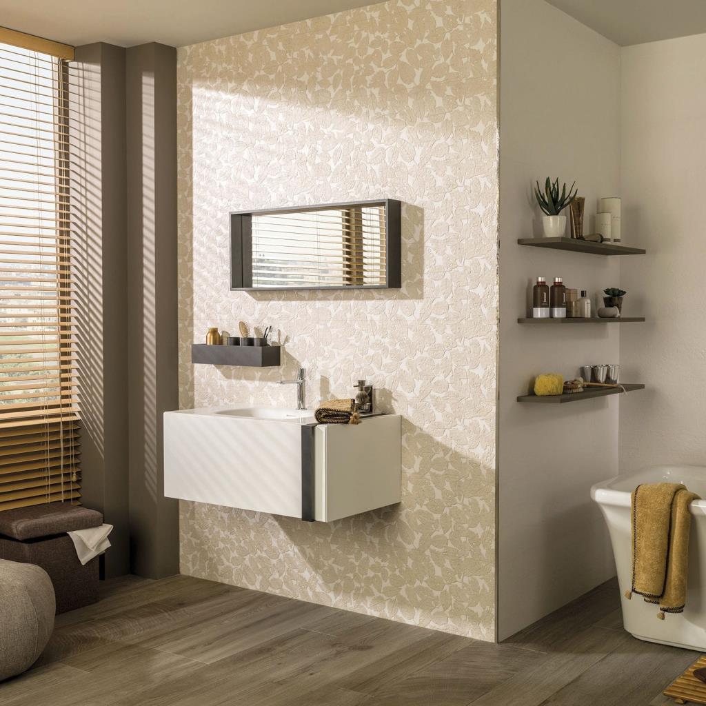 Porcelanosa  Duvar Karosu Menorca Hojas Topo 31,6 x 90 cm