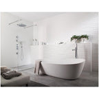 Porcelanosa Duvar Karosu OxoLine Blanco 31.6 x 90 cm Kutu İçi 0.85 m²
