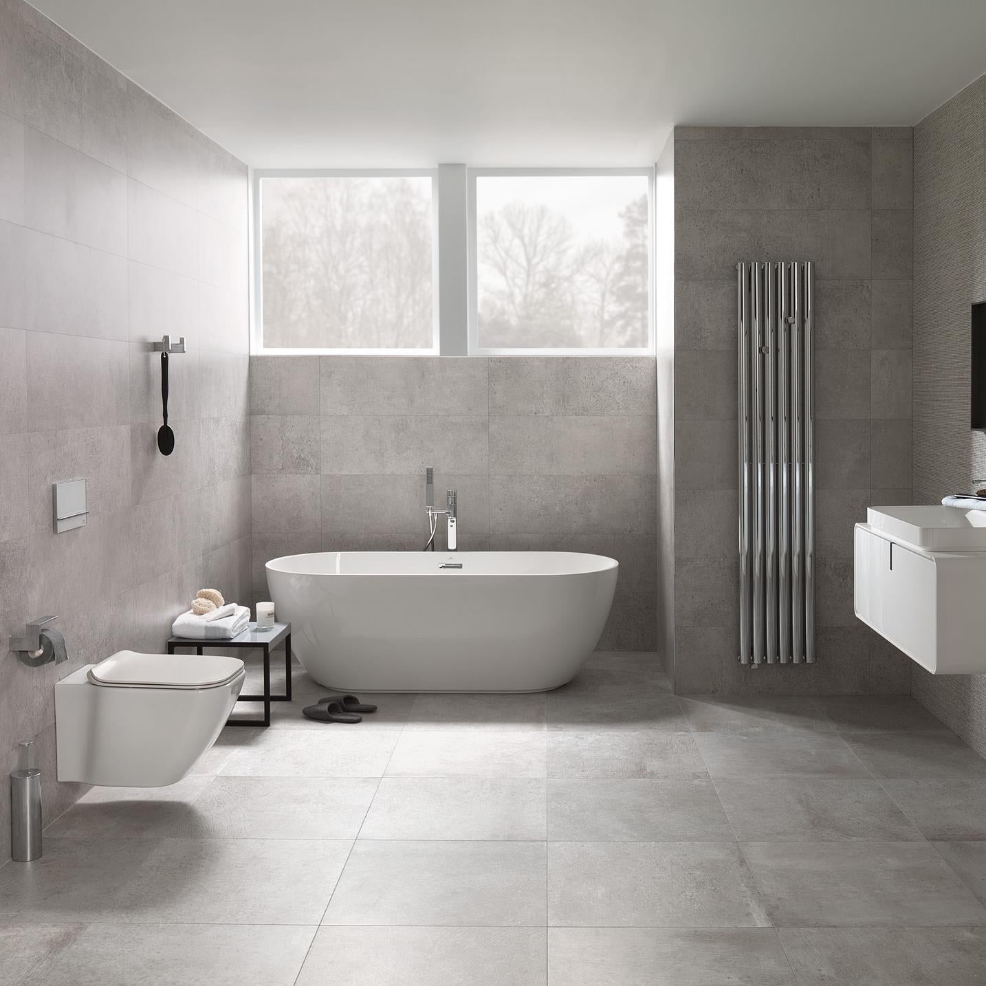 Porcelanosa Duvar Karosu Park Silver  31,6 x 90 cm