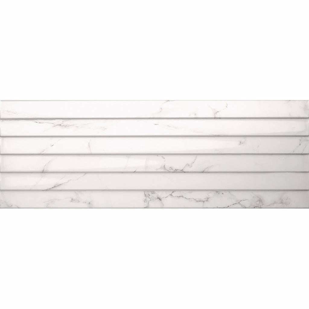 Porcelanosa Duvar Karosu Marmol Carrara Line Blanco 31,6 x 90 cm