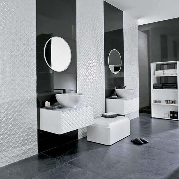 Porcelanosa Duvar Karosu Prisma Antracita  31,6 x 90 cm