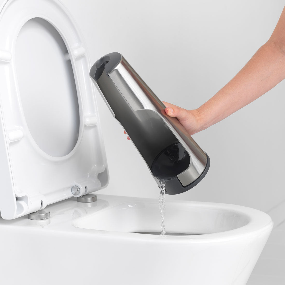 Brabantia Tuvalet Fırçası Classic Matt Steel 385285