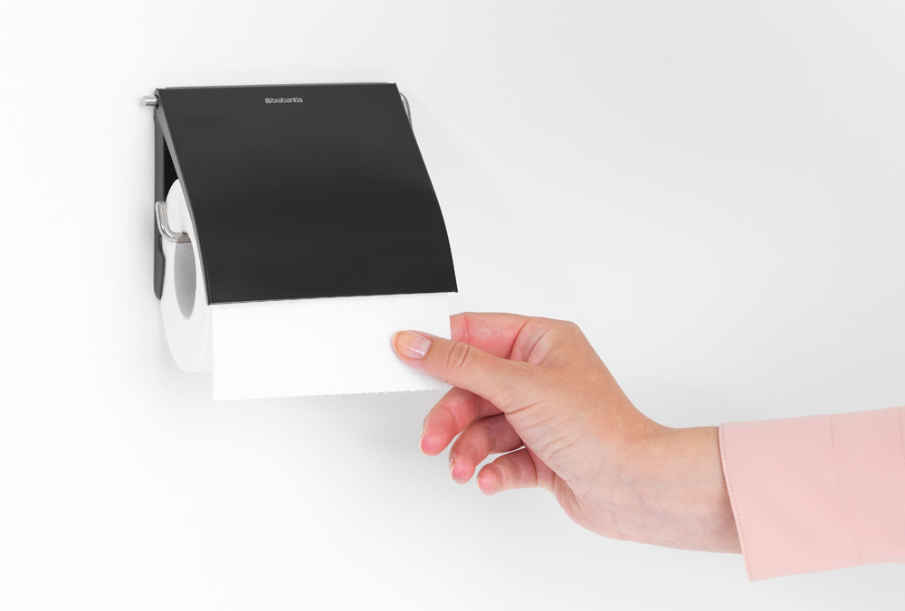 Brabantia Tuvalet Kağıtlık Mat Siyah 108600