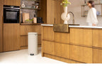 Brabantia Çöp Kutusu 30 litre Newicon Pedallı Mat Bej 149962