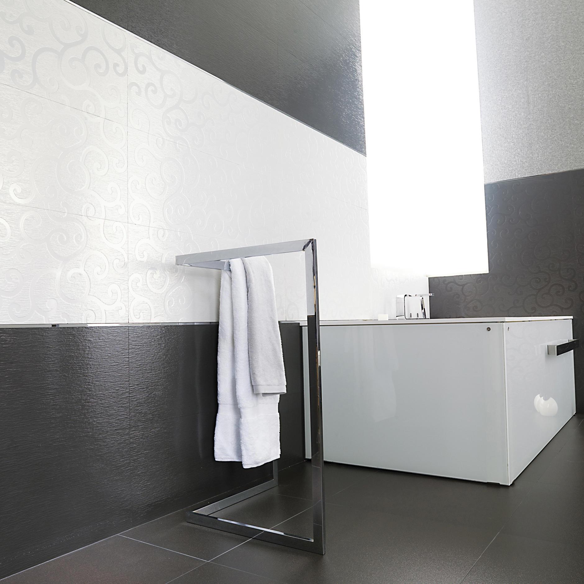 Porcelanosa Duvar Karosu Saigon Blanco Dekor  31,6 x 90