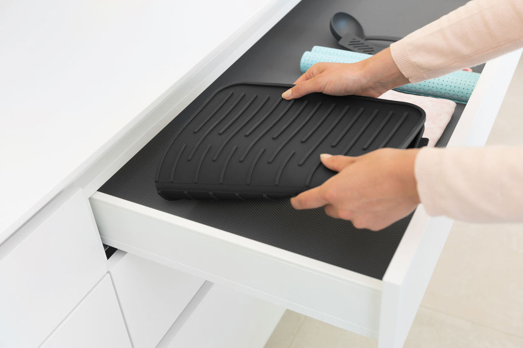 Brabantia Silikon Bulaşık Kurutma Matı Dark Grey 117442