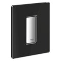 Grohe  Ankastre Pisuar Valf Paneli Manuel Krom / Siyah - 38804KS0
