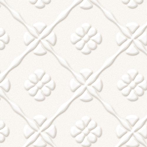 Unica Target Bon Ton White on White Yer-Duvar Karosu 20 x 20 cm