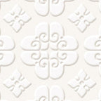 Unica Target Bon Ton White on White Yer-Duvar Karosu 20 x 20 cm