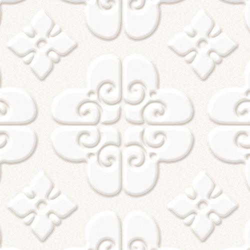 Unica Target Bon Ton White on White Yer-Duvar Karosu 20 x 20 cm