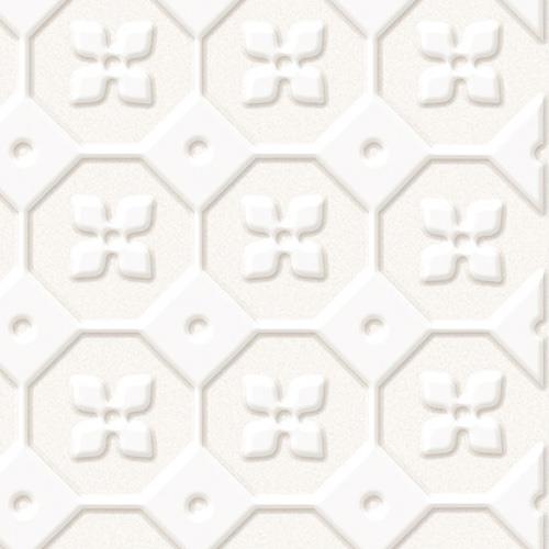 Unica Target Bon Ton White on White Yer-Duvar Karosu 20 x 20 cm