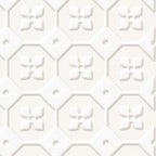Unica Target Bon Ton White on White Yer-Duvar Karosu 20 x 20 cm
