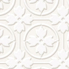 Unica Target Bon Ton White on White Yer-Duvar Karosu 20 x 20 cm