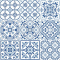 UnicaTarget  Duvar Karosu City Glamour Blue on White 20 x 20 cm
