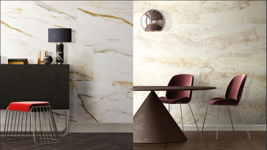 UnicaTarget Yer Duvar Karosu I Marmi Borbone Glossy  60 x 120 cm