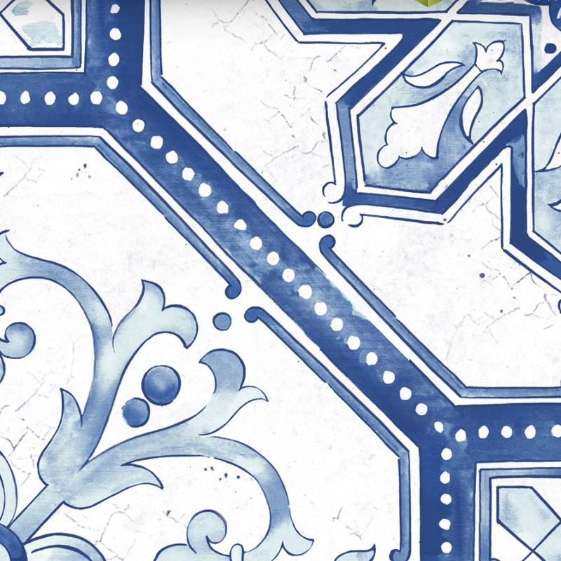 UnicaTarget Yer Duvar Karosu Maiolica Blue  60 x 60 cm