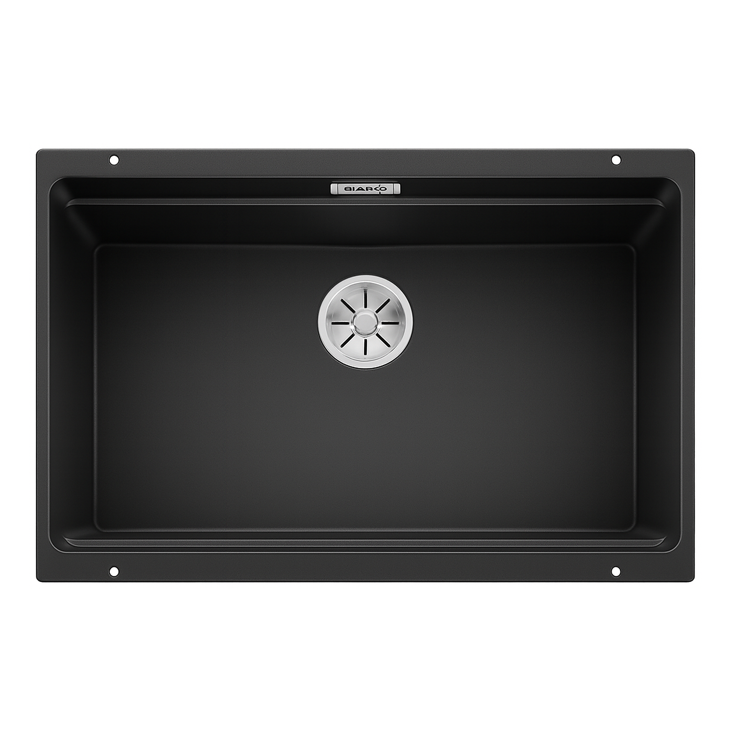 Blanco Eviye Etagon 700-U Silgranit - Siyah 73 x 46 cm